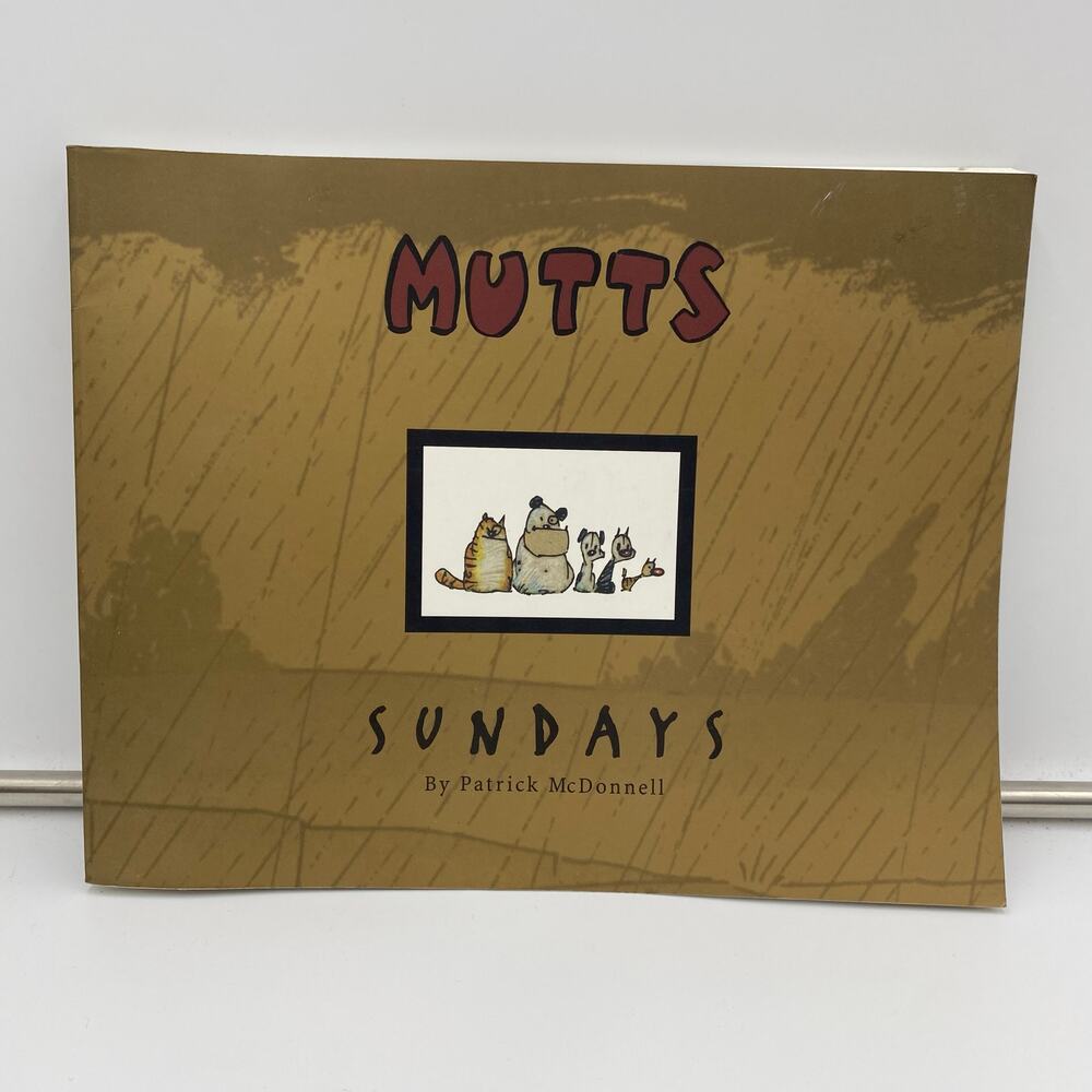 Mutts Sundays Paperback Patrick McDonnell Vintage 1999